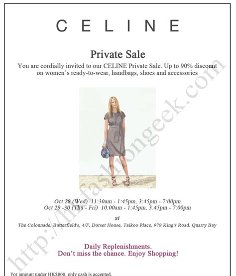 celine private sale hk|celine hong kong sedan.